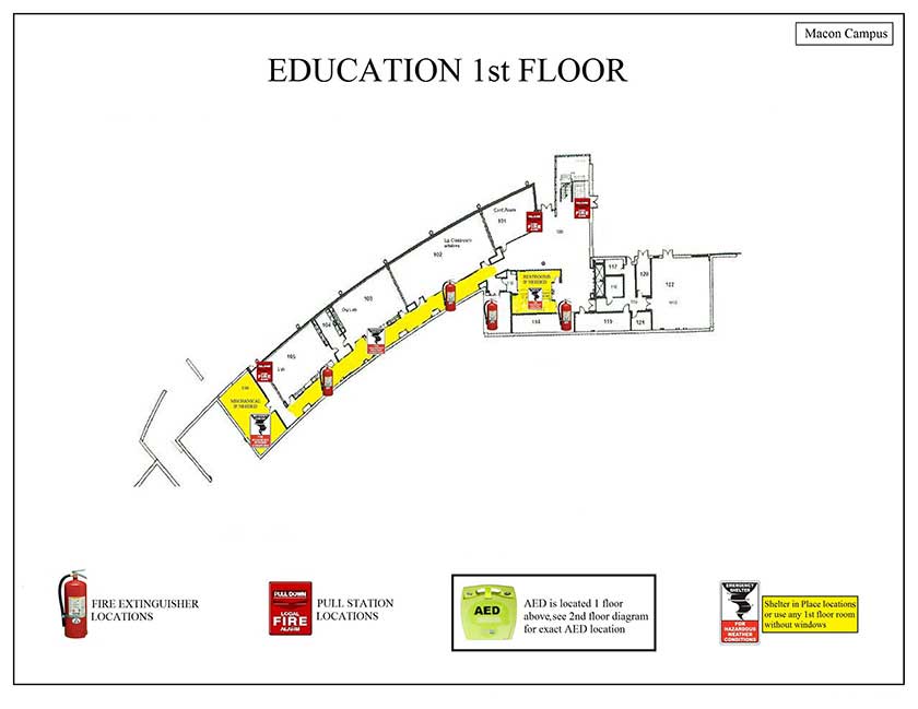 Education 1st Safety Diagram